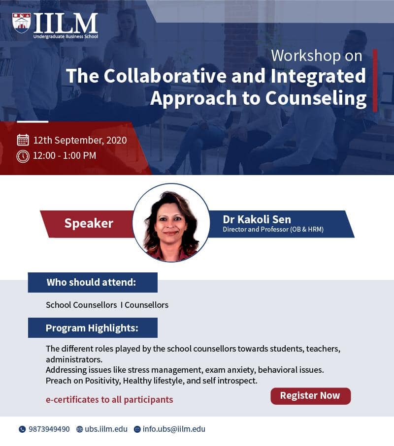 Workshop on The Collaborative and Integrated Approach to Counseling